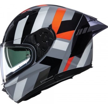 Cască moto Full-face - Nolan N60-6 Sport Dinamico 345 Grey Orange Black 2025