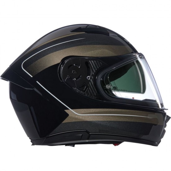 Cască moto Full-face - Nolan N60-6 Ermetico 344 Black Brown 2025 Cască moto Full-face - Nolan N60-6 Ermetico 344 Black Brown 2025