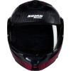 Cască moto Flip-up - Nolan X-1005 Ultra Carbon Sportivo 346 Black Red Glossy 2025