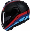 Cască moto Flip-up - Nolan X-1005 Ultra Carbon Gran Tour 348 Black Red Blue 2025
