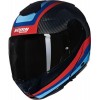 Cască moto Flip-up - Nolan X-1005 Ultra Carbon Gran Tour 348 Black Red Blue 2025