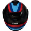 Cască moto Flip-up - Nolan X-1005 Ultra Carbon Gran Tour 348 Black Red Blue 2025