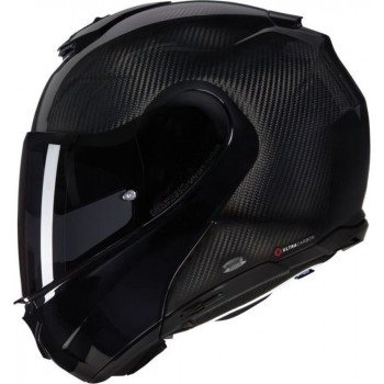 Cască moto Flip-up - Nolan X-1005 Ultra Carbon Puro 324 Black Glossy 2025