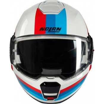Cască moto modulară - Nolan N120-1 Lineo 347 Blue Red White Glossy 2025 Cască moto modulară - Nolan N120-1 Lineo 347 Blue Red White Glossy 2025
