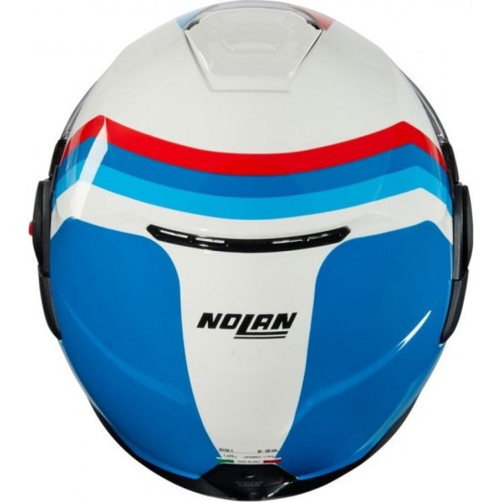 Cască moto modulară - Nolan N120-1 Lineo 347 Blue Red White Glossy 2025 Cască moto modulară - Nolan N120-1 Lineo 347 Blue Red White Glossy 2025