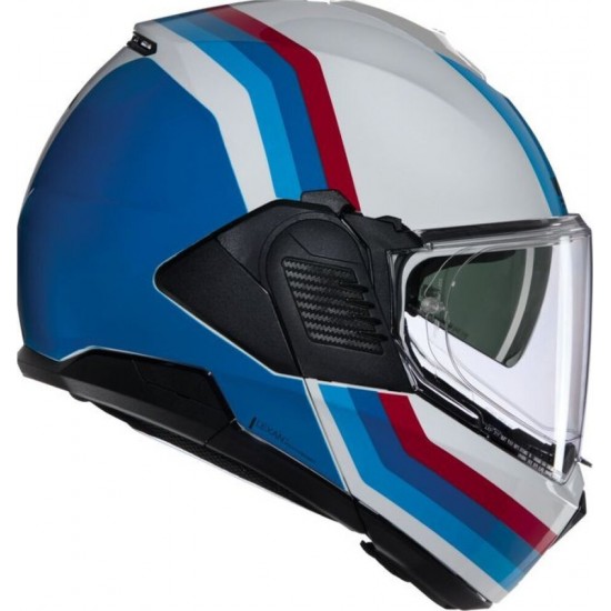 Cască moto modulară - Nolan N120-1 Lineo 347 Blue Red White Glossy 2025 Cască moto modulară - Nolan N120-1 Lineo 347 Blue Red White Glossy 2025
