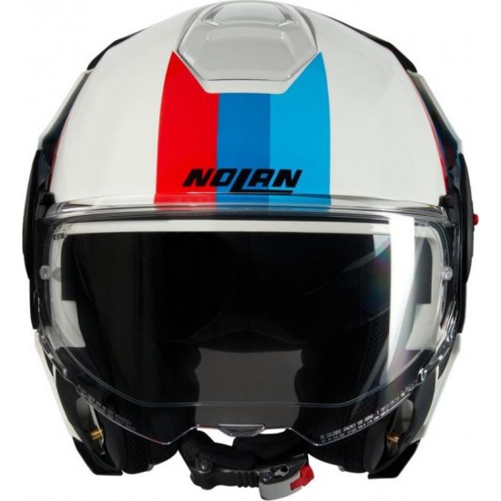 Cască moto modulară - Nolan N120-1 Lineo 347 Blue Red White Glossy 2025 Cască moto modulară - Nolan N120-1 Lineo 347 Blue Red White Glossy 2025