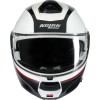 Cască moto Flip-up - Nolan N100-6 Incognito 344 Black White Red 2025