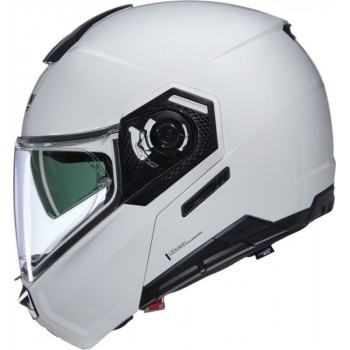 Cască moto Flip-up - Nolan N90-3 Classico 305 White Glossy 2025