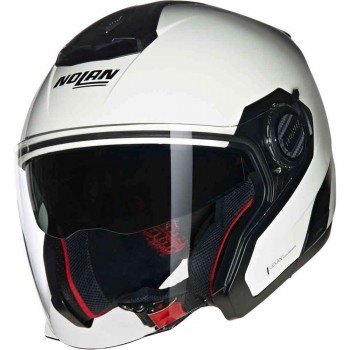 Cască moto Open-Face - Nolan N40-5 Classico 305 White Glossy 2025