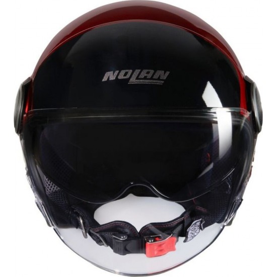 Cască moto Open-Face - Nolan N21 Visor 06 Verniciatura Speciale 344 Red Glossy 2025