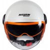 Cască moto Open-Face - Nolan N21 Visor 06 Ocio 347 White Orange Glossy 2025