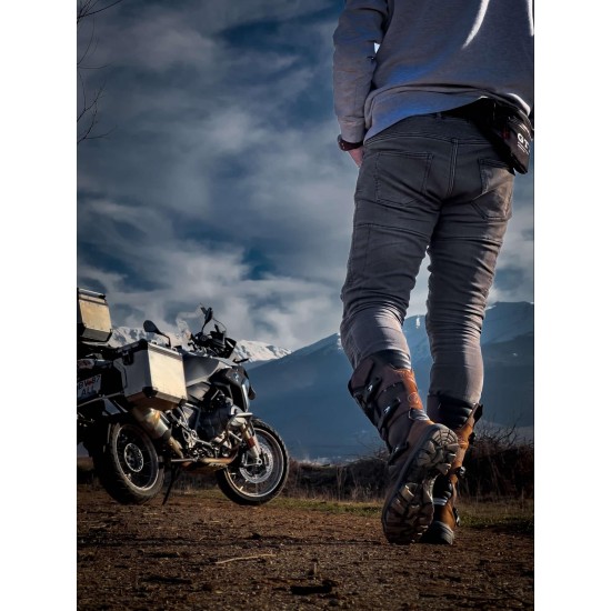 Cizme moto Adventure - Forma Dry Waterproof Brown