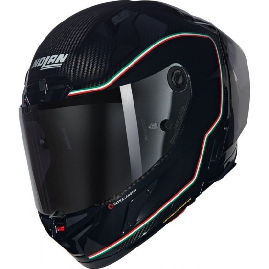 Cască moto Full-face - Nolan X-804 RS Asso Di Picc 341 Black White Red Green 25