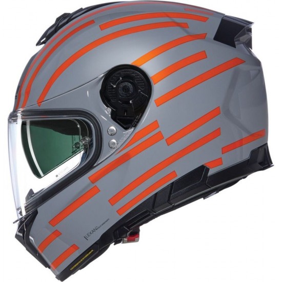 Cască moto Full-face - Nolan N80-8 Veloce Gray Orange 25