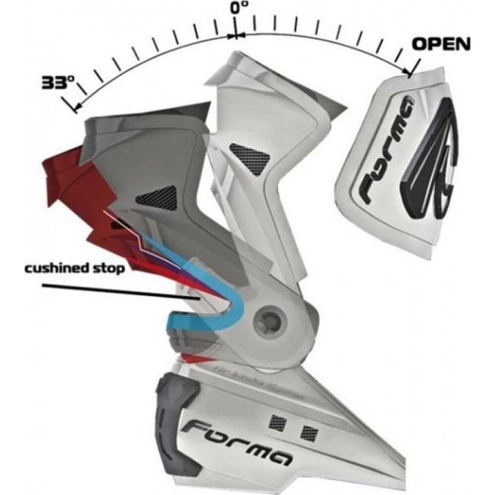 Cizme moto racing - Forma Ice Pro Red