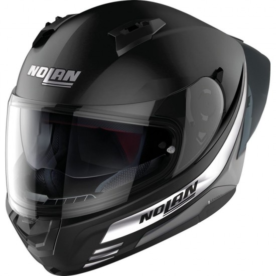 Cască moto Full-face - Nolan N60-6 Sport Outset Flat Black White 24