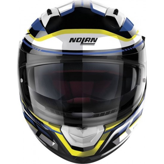 Cască moto Full-face - Nolan N60-6 Special Metal Black White/Yellow/Blue 24