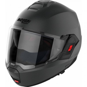 Cască moto modulară - Nolan N120-1 06 Classic N-Com Flat Vulcan Grey 24