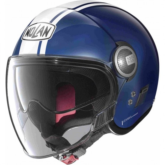 Cască moto Open-Face - Nolan N21 Visor Dolce Vita Cayman Blue White 24