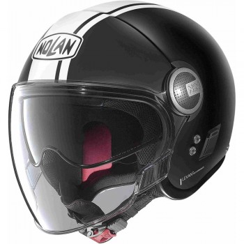 Cască moto Open-Face - Nolan N21 Visor Dolce Vita Flat Black White 24