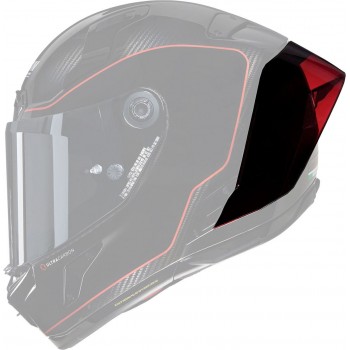 Spoiler Spate Cască moto X-804 RS Ultra Negru/Rosu Spoiler Spate Cască moto X-804 RS Ultra Negru/Rosu