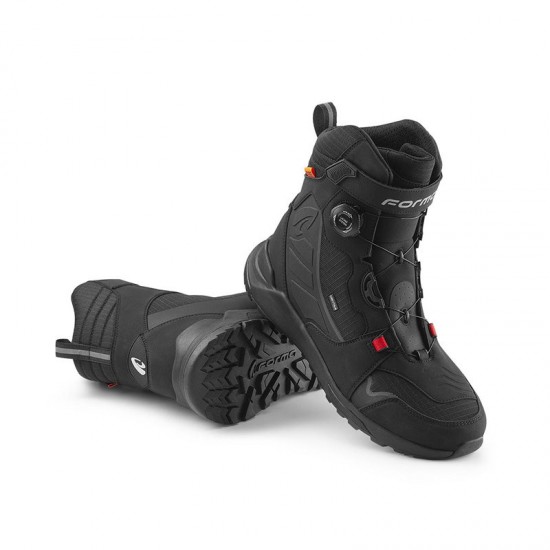 Ghete moto Adventure/stradă - Forma Kite Dry Negru