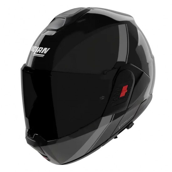 Cască moto modulară - Nolan N120-1 Verniciatura Speciale 341 Black/Grey