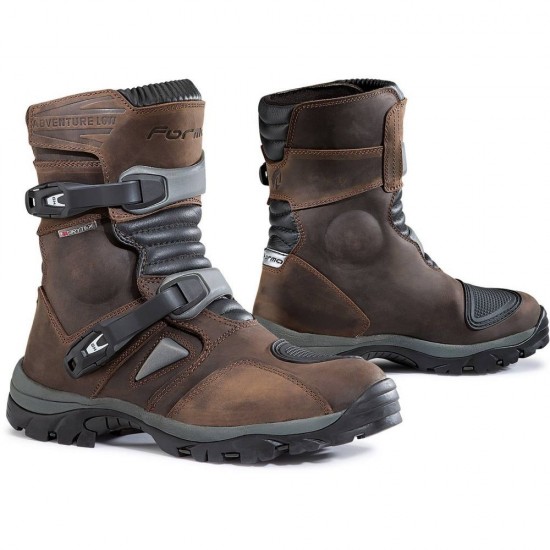 Cizme moto Adventure - Forma Low Waterproof Brown