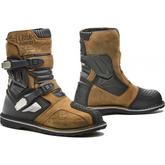Cizme moto - Forma Terra Evo Low Dry Waterproof Brown