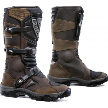 Cizme moto Adventure - Forma Dry Waterproof Brown