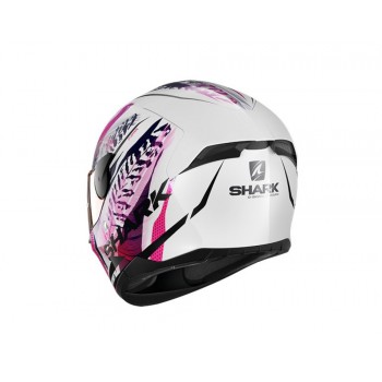 Cască moto Shark D-Skwal 2 Shigan - Alb/Roz