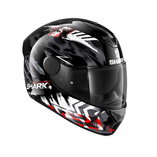 Cască moto Shark D-Skwal 2 Penxa - Black/Grey/Red