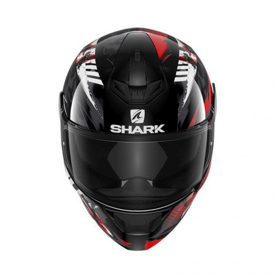 Cască moto Shark D-Skwal 2 Penxa - Black/Grey/Red