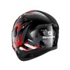 Cască moto Shark D-Skwal 2 Penxa - Black/Grey/Red