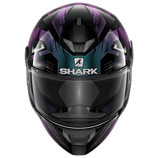Cască moto Shark Skwal 2.2 Venger - Black/Blue/Purple