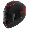 Cască moto Shark Spartan RS Blank Mat - Black/Red