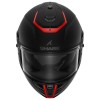 Cască moto Shark Spartan RS Blank Mat - Black/Red