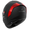 Cască moto Shark Spartan RS Blank Mat - Black/Red