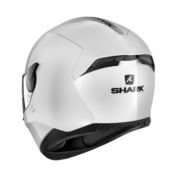 Cască moto Shark D-Skwal 2 Blank - Alb