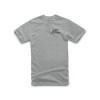 Tricou cu mânecă scurtă - Alpinestars CORPORATE - Gray Heather