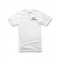 Tricou cu mânecă scurtă - Alpinestars CORPORATE - White Tricou cu mânecă scurtă - Alpinestars CORPORATE - White