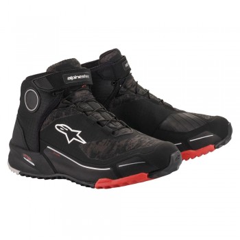 Ghete moto CR-X DRYSTAR ALPINESTARS - Camo/Black/Red Ghete moto CR-X DRYSTAR ALPINESTARS - Camo/Black/Red