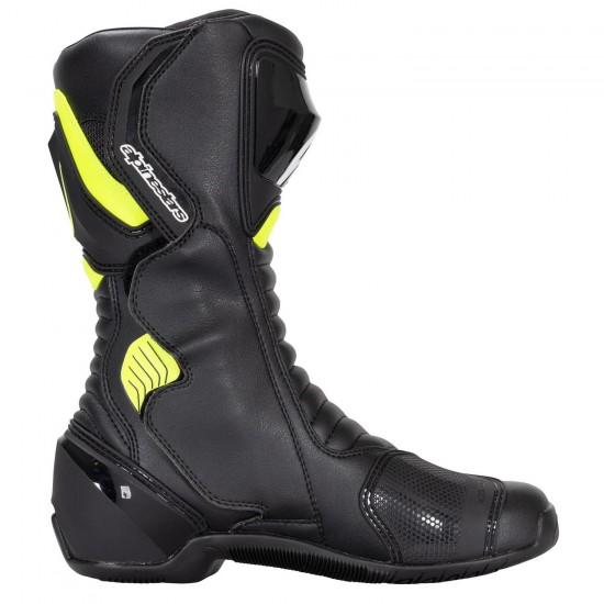 Cizme moto Alpinestars SMX-6 V2 Black/Fluorescent Yellow