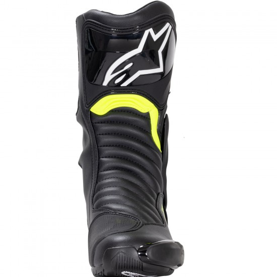 Cizme moto Alpinestars SMX-6 V2 Black/Fluorescent Yellow
