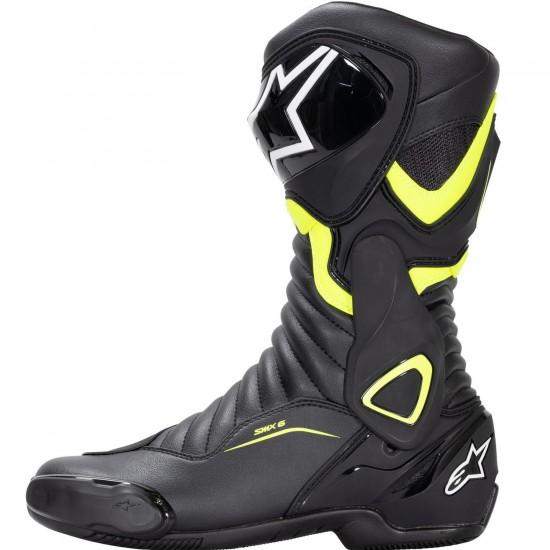 Cizme moto Alpinestars SMX-6 V2 Black/Fluorescent Yellow
