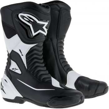 Cizme moto Alpinestars SMX-S Black/White