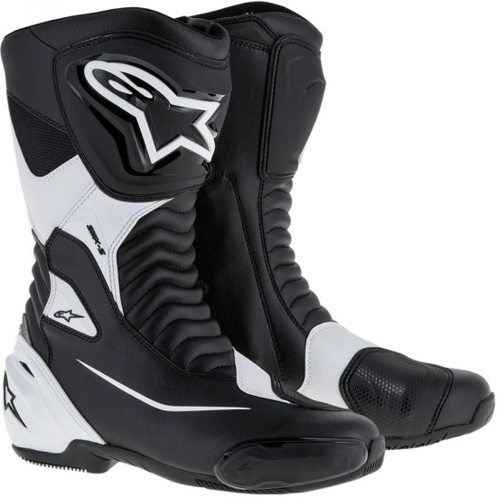 Cizme moto Alpinestars SMX-S Black/White