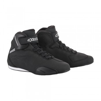 Ghete moto sport/touring - Alpinestars Sektor Waterproof - Black