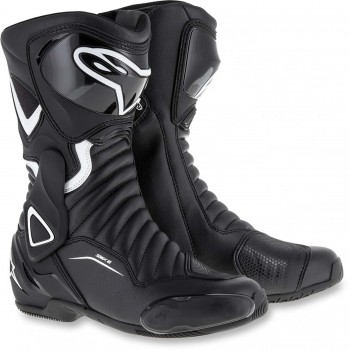 Cizme moto damă Alpinestars Stella SMX-6 V2 Black/White